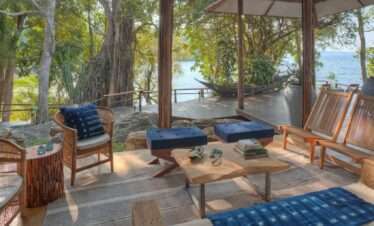 rubondo island lounge tanzania yellow zebra safaris
