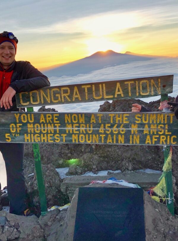 our varied hike takes us to the summit of mount meru 01